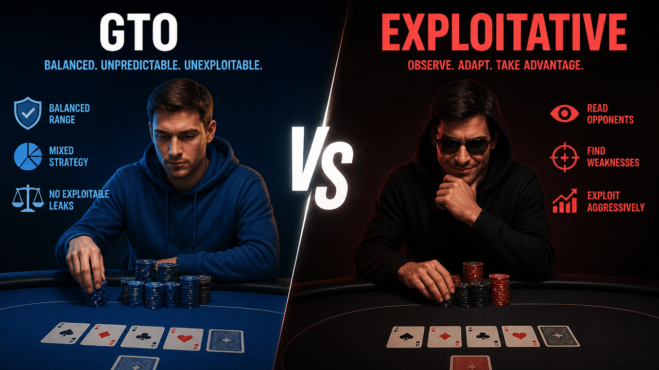 GTO vs Exploitative Play — Which Should You Study First?