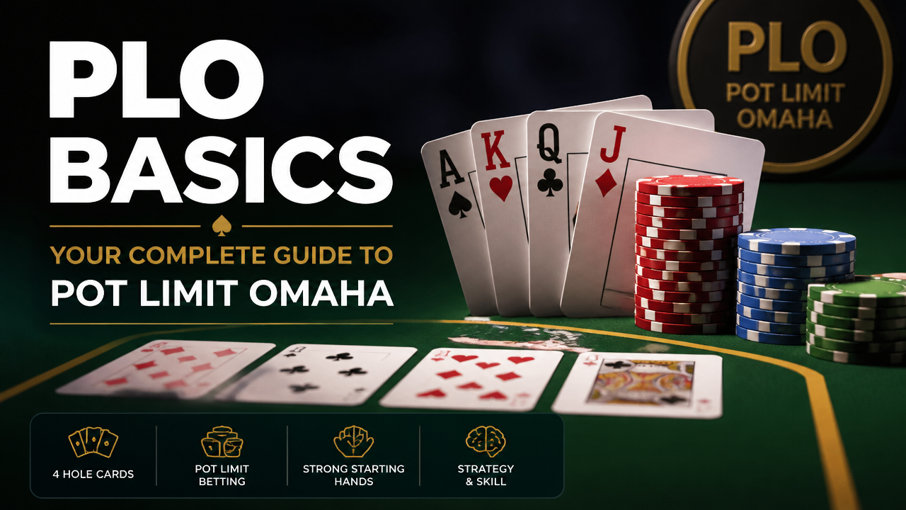 PLO Basics — Your Complete Guide to Pot Limit Omaha