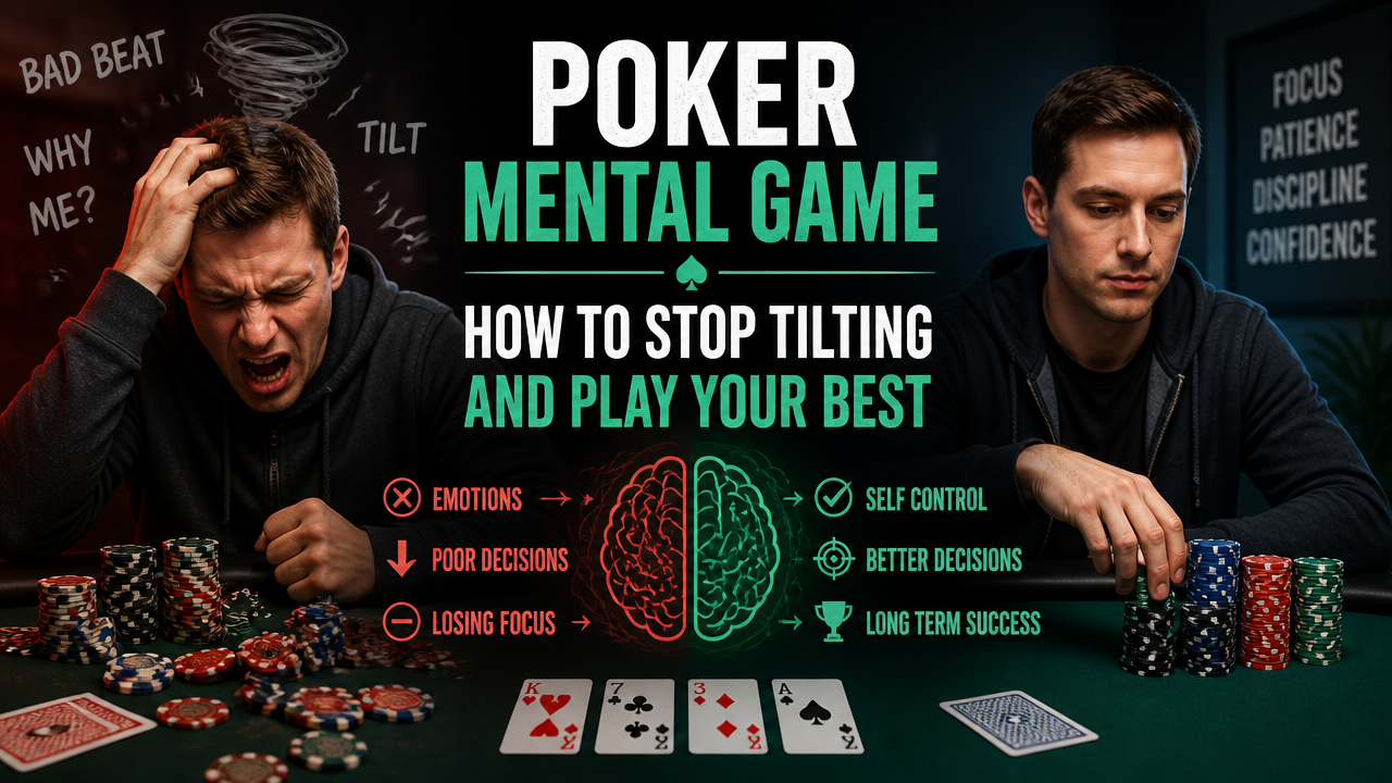 Poker Mental Game — How to Stop Tilting and Play Your Best