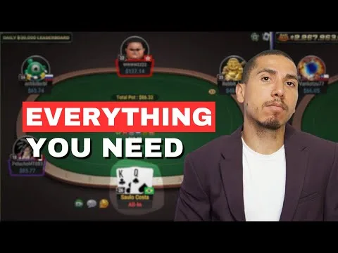 Saulo Costa Crushing Made Simple – Advanced GTO; Exploitative Cash Game System
